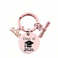 Class Of 2026 Graduation Metal Keychain