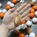 Sports Ball Stress Reliever Keychain