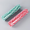 Poker Set 100 Chips With Aluminium Case 2 Card Games