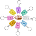 Portable Dental Floss Keychain