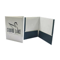 Full Color Letter Size 9" X 12" Presentation Folder -2 Pockets