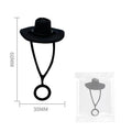 Cowboy Hat Straw Cover for 0.4in 10mm