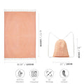 Beach Towel Cotton Large Towel Soft Blanket With Backpack