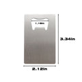 Metal Card Bottle Opener
