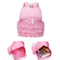 Kids Cute Ballet Dance Bag/ Dance Backpack With Lace Edge