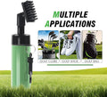 Golf Cleaning Brush with Retaining Clip and Squeeze Bottle