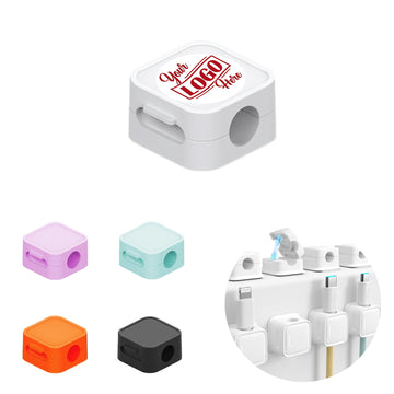 Magnetic Desktop Phone Charging Cable Clip