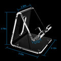Portable Transparent Mobile Phone Stand
