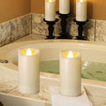 LED Plastic Flickering Flameless Battery Operated Candles
