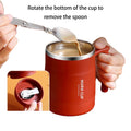 17Oz Stainless Steel Tumbler Office Mugs With Handle And Lid