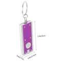 Rectangle Keychain Led Flashlight