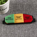 Acrylic Brake Pad Inspection Tool