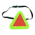 Reflective Triangle Riding Yield Symbol