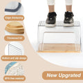 Stackable Storage With Bamboo Top