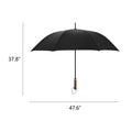 Large Umbrella with Wooden Handle for Rain