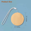 Bamboo Multi-Function Data Cable Storage Box