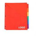 Binder Dividers With Tabs And Pockets 6 Pack