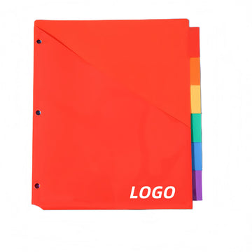 Binder Dividers With Tabs And Pockets 6 Pack
