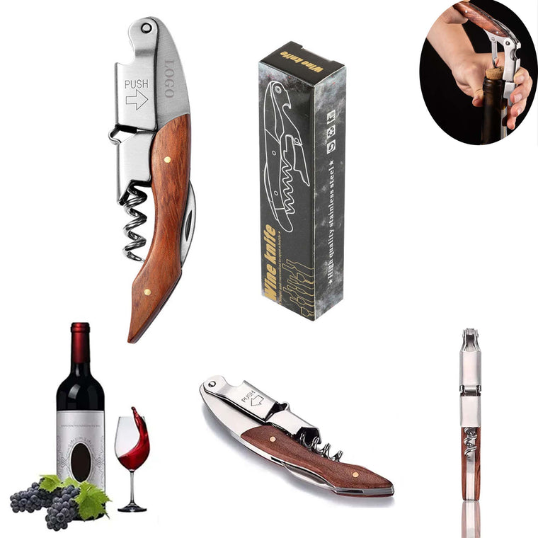 Multifunctional Stainless Steel Wine Corkscrew