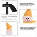 Solar Light-Up Snowman Pathway