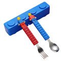 Creative Building Block Utensils For Kids