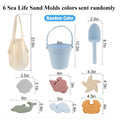 9Pcs Food Grade Silicone Beach Toys Set