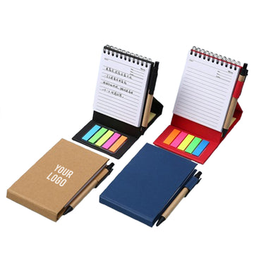 Notebook Sticky Notes with Pen