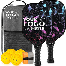 Fiberglass Pickleball Paddle And Ball Set/Carrying Bag