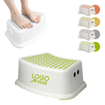 Children's Step Stool - Non-Slip Base And Contoured Design