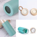 16oz Glass Water Bottles with Bamboo Lid