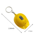 Plastic Helmet Shape LED Bottle Opener Keychain
