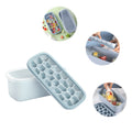 Honeycomb Ice Cube Silicone Mold With Storage Box