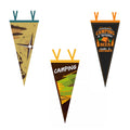 Custom Full Color Single Sided Felt Pennant