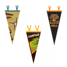 Custom Full Color Single Sided Felt Pennant