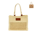 Straw Beach Tote Bag