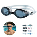 Wide View Anti Fog Leakproof Swim Goggles Adjustable Fit