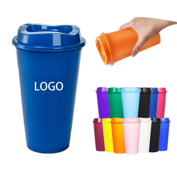 Reusable Coffee Cups With Lids 16 Oz PP