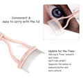 Stainless Steel Arc Eyelash Comb Eyebrow Brush