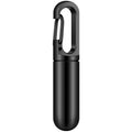 Stainless Steel Mini Pill Box with Keychain