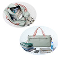 Gym Bag With Wet And Shoe Compartment