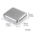 Stainless Steel Mini Cigarettes Ashtray