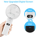 5200Mah Handheld Fan Foldable Usb Rechargeable Battery