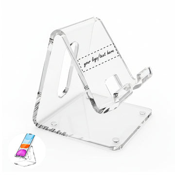Portable Transparent Desktop Acrylic Phone Holder