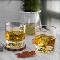 Custom Whiskey Glass With Animal Pattern On Bottom