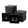 Cardboard Jewelry Boxes With Lids For Necklace Ring Earring Display Box