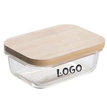 Clear Glass Bento Box