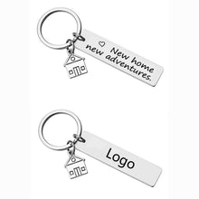 Stainless Steel Keychain Car Pendant Durable Auto Accessory