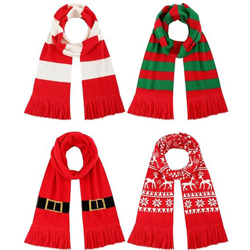 Acrylic Fiber Winter Knitted Scarf