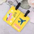 PVC Soft Rubber Luggage Tag