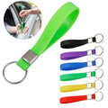 Silicone Ring Loops Keychain Bracelets Wristbands